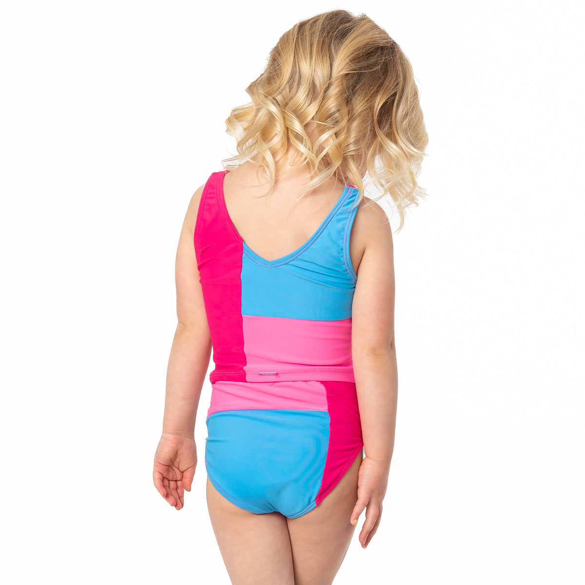 V Neck Tankini Top (Girls)