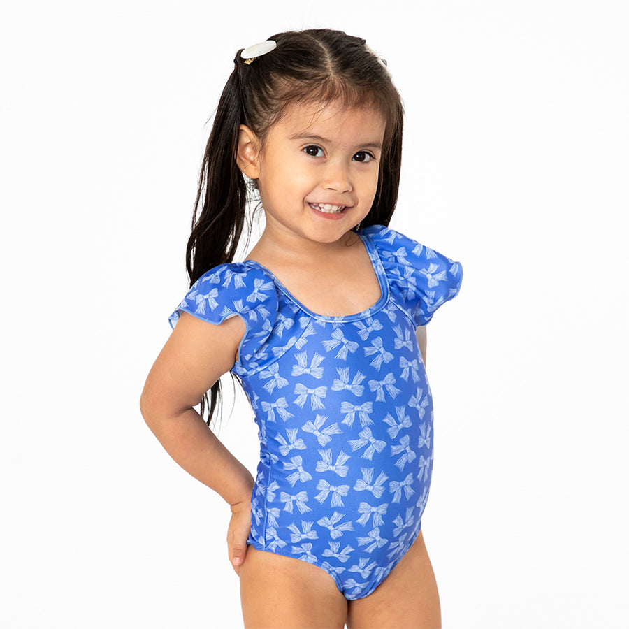 Alternate view of Ruffle Sleeve One Piece (Girls) by Janela Bay