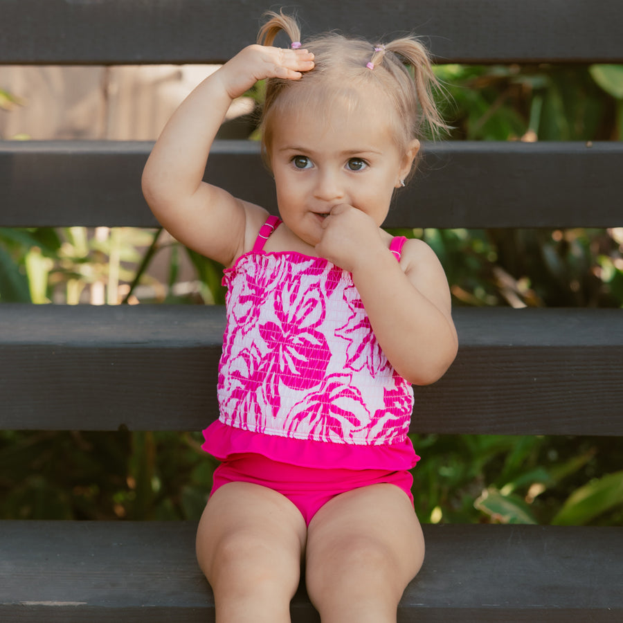 Smocked Tankini Top (Girls)