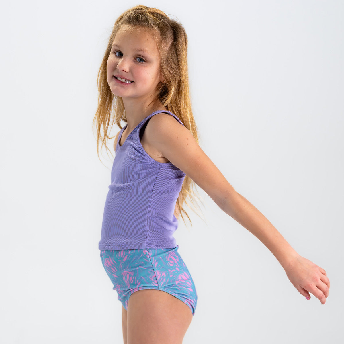 V Neck Tankini Top (Girls)