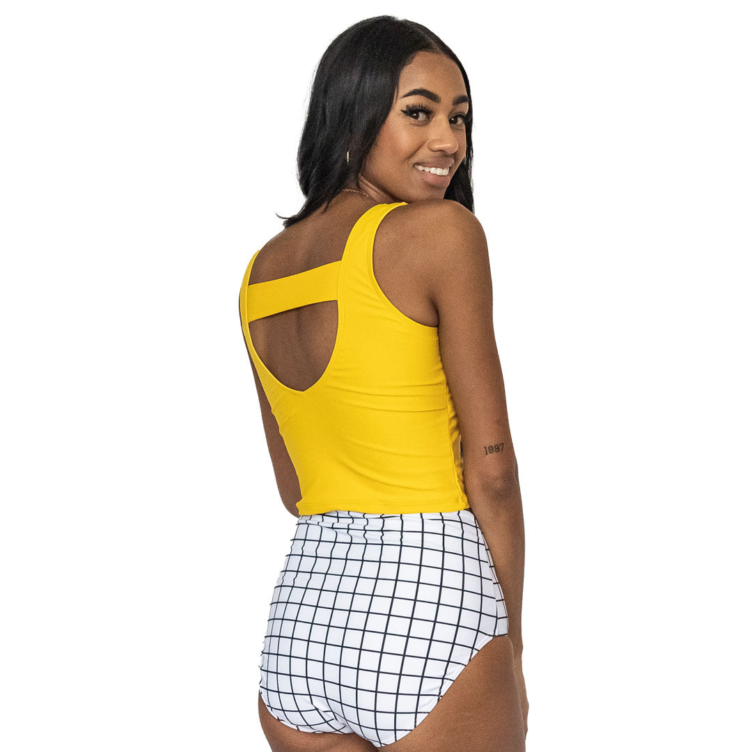 V Neck Tankini Top