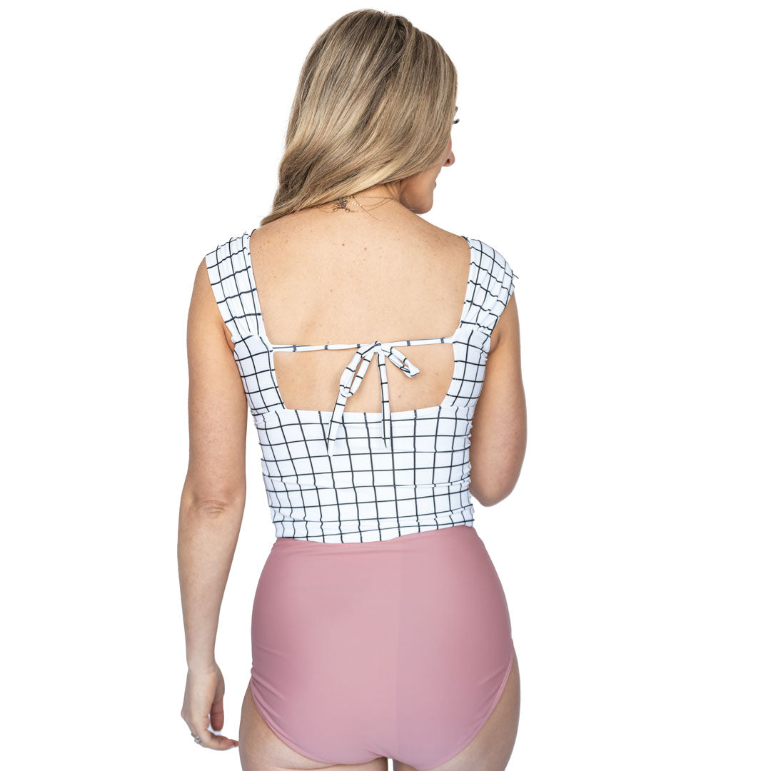 Thick Strap Tankini Top