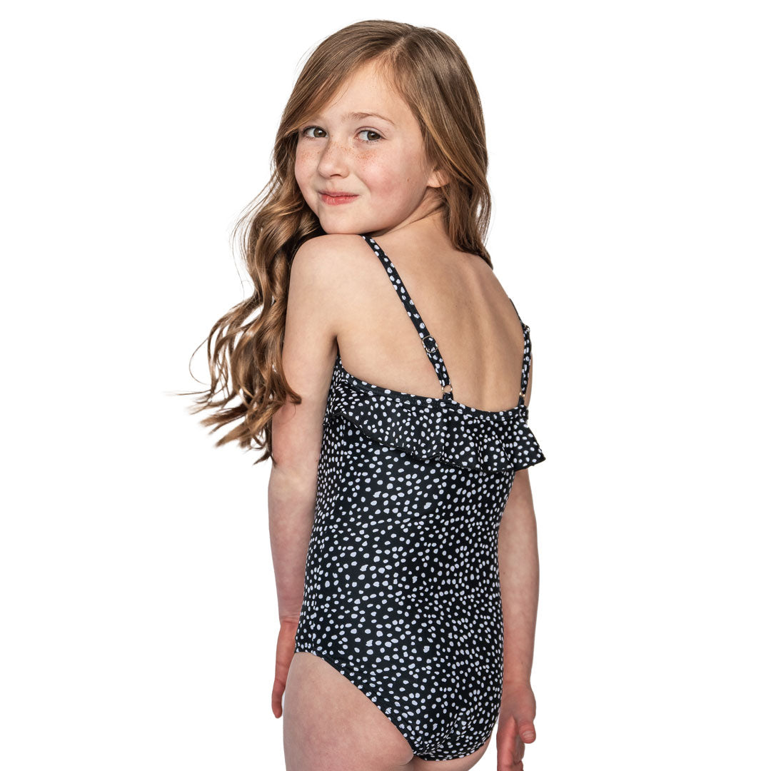 Ruffle One Piece Swimsuit (Girls)