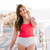Criss Cross Back Tankini Top