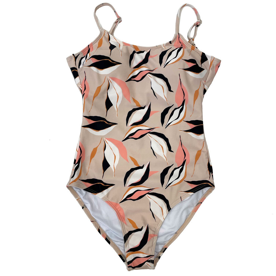 Scoop Neck One Piece Swimsuit
